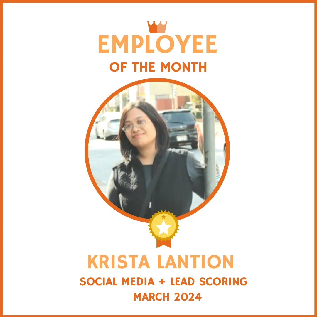 Krista employee of the month March 2024