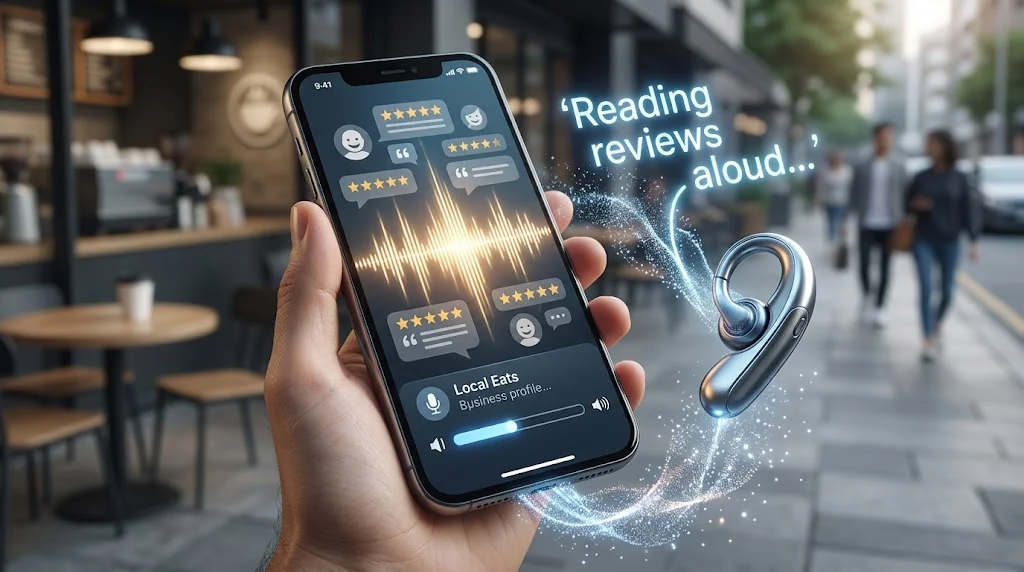 Local AI Search Is About To Read Your Reviews Out Loud